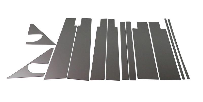 BRIGHTZ ランディ SHC26 SC26 SNC26 超鏡面ステンレスブラックメッキピラーパネル バイザー有用 12PC バイザー 有用 【 PIL-BLA-228 】 C26 ランディー ランデイ ランデイー 11418｜HITOTSUNAGI