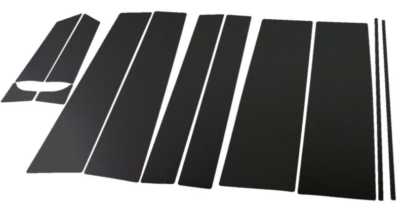 BRIGHTZ セレナ C25 超鏡面ステンレスブラックメッキピラーパネル バイザー無用 12PC 【 PIL-BLA-225 】 NC25 CC25 CNC25 NC CC CNC 25 5101｜HITOTSUNAGI