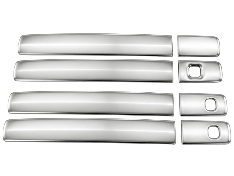 BRIGHTZ ekスペースカスタム B11A ステンレスドアハンドルカバー ノブ ハーフタイプ サテンシルバー 【 DHC－NOBU－516 】 B11 B 11 ek スペース カスタム