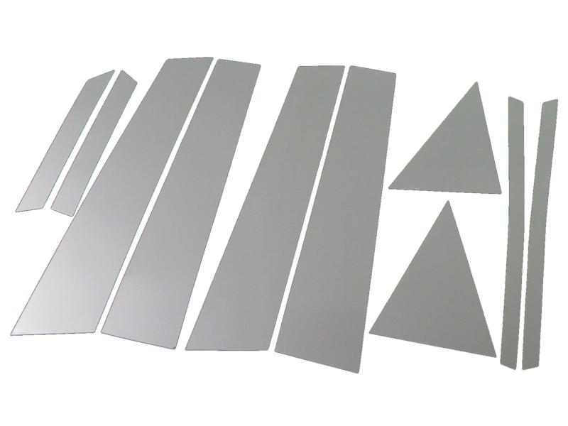 BRIGHTZ マークXジオ 10 15 超鏡面ステンレスメッキピラーパネル バイザー無用 10PC 【 PIL-SIL-345 】 ANA10 ANA15 GGA10 ANA GGA A10 A15 マークエックス マーク X エックス Zio マーク｜HITOTSUNAGI