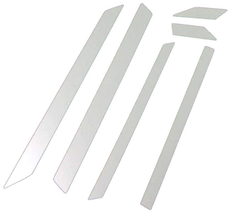 BRIGHTZ カプチーノ EA11R EA21R 超鏡面ステンレスメッキピラーパネル バイザー無用 6PC 【 PIL-SIL-157 】 EA EA11 A11 11 EA21 A21 21 4790