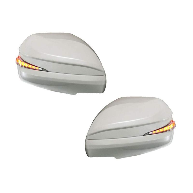 ハイエース200 HIACE レジアスエース REGIUSACE 200系 LED 流れるウインカードアミラー レンズ[Vertical Arrow TypeZs]_ブルーLED