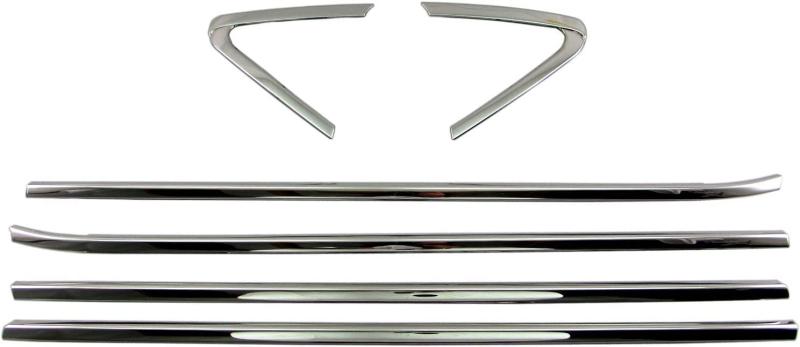 BRIGHTZ ヴェゼル RU 超鏡面ステンレスメッキウィンドウモール 6PC 【 WIN－SIL－140 】 RU1 RU2 RU3 RU4 U1 U2 U3 U4 1 2 3 4 ベゼル ヴエゼル