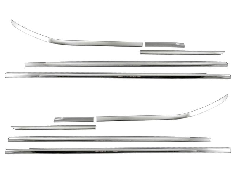 BRIGHTZ ステップワゴンエアー RP 超鏡面ステンレスメッキウィンドウモール 10PC 【 WIN－SIL－162 】 RP6 RP7 RP8 RP P6 P7 P8 6 7 8