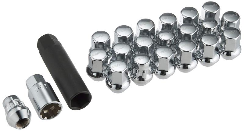 【RAYS(レイズ)】 17HEXロック&ナットセット(5ホール用) M12×1.25 CP(メッキ) 74082000001CP