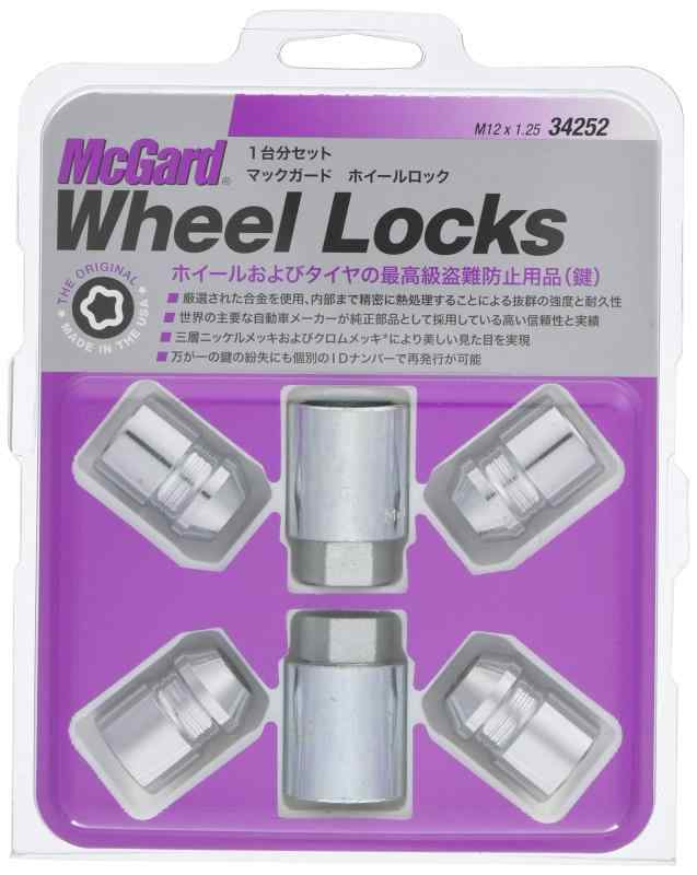 McGard マックガード MCG-34252 ロックナット M12X1.25 19H (スバル) MCG-34252