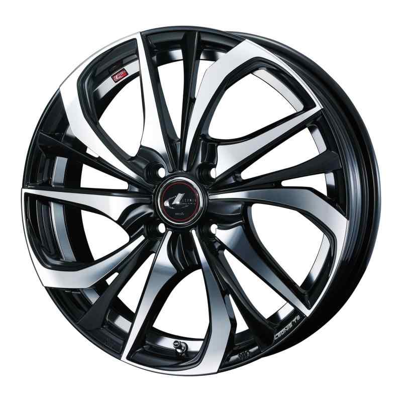 Weds LEONIS TE 17インチ 4H PCD100 6.5J +50 PBMC 【0038756】