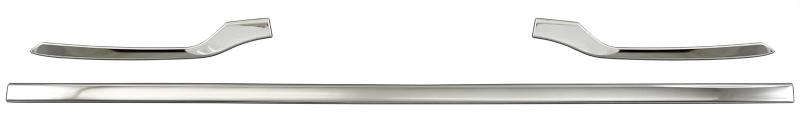 BRIGHTZ フレアワゴンカスタムスタイル MM54S MM94S 超鏡面ステンレスメッキフロントリップモール 3PC 【 FRO-LIP-069 】 MM54 MM94 MM 54 94