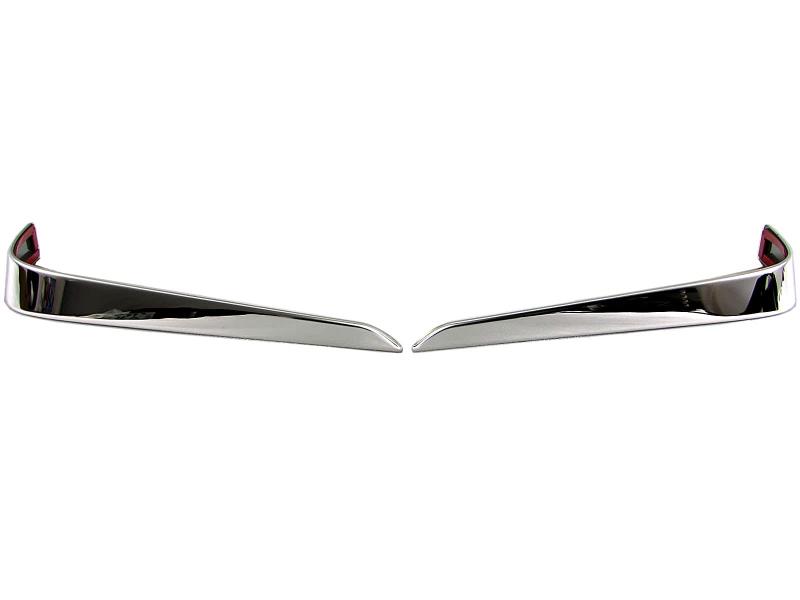 BRIGHTZ N-BOXカスタム JF3 JF4 後期 超鏡面ステンレスメッキフロントバンパーコーナーモール 2PC 【 COR－MOL－019 】 JF F3 F4 3 4 N BOX NBOX Nボックス エヌボックス エヌ ボックス カスタム