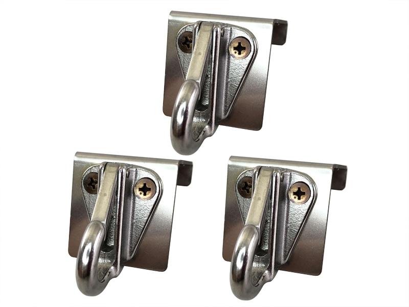 BRIGHTZ トヨエース ステンレス多目的フック 3PC 40mm 【 TRUCK-S-086-3PC 】