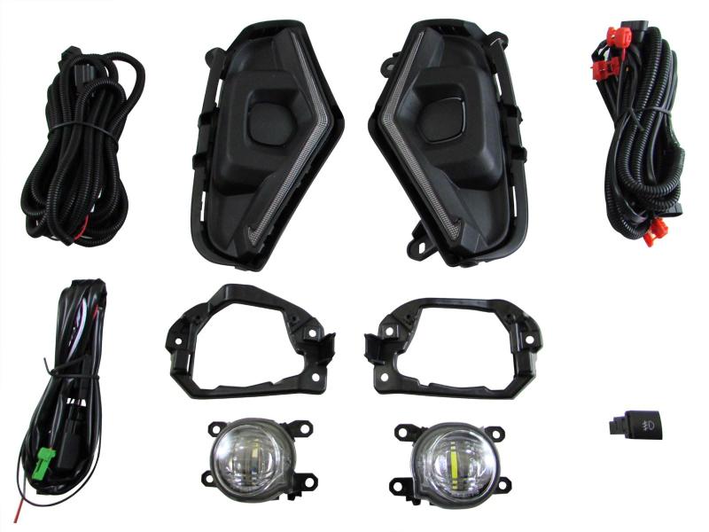 BRIGHTZ RAV4 52 54 後期 LEDフォグライト後付キット デイライト付 【 FOG－H－123 】 MXAA52 MXAA54 AXAH52 AXAH54 MXAA AXAH A52 A54 H52 H54 50 ラブ ラヴ ラブ4 ラヴ