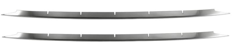 BRIGHTZ ノア 90 95 超鏡面ステンレスメッキフロントバンパーモール 2PC 【 FBUM－MOL－136 】 ZWR90W ZWR95W MZRA90W MZRA95W