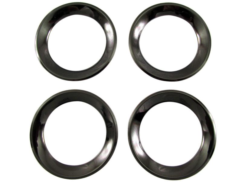 BRIGHTZ ピクシスバン S700M S710M ステンレスホイールキャップリング 4PC 黒 【 SID－ETC－SMA－030 】 700M 710M 700 710 ピクシス バン