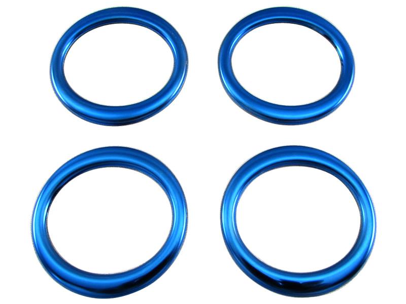 BRIGHTZ プロボックス 160 165 ステンレスセンターホイールキャップリング 4PC 青 【 SID－ETC－SMA－025 】 NCP160V NCP165V NSP160V NCP NSP NCP160 NCP165 NSP160 P160