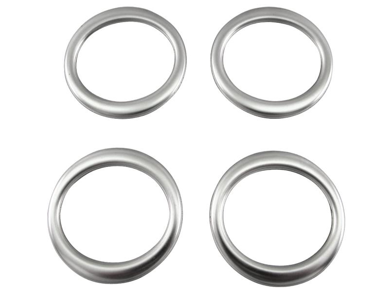 BRIGHTZ サクシードハイブリッド NHP160V ステンレスセンターホイールキャップリング 4PC サテンシルバー 【 SID－ETC－SMA－023 】 NHP160 P160 NHP サクシード ハイブリッド ハイブリット