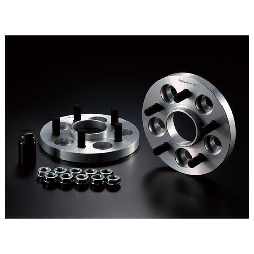 ケースペック ワイドトレッドスペーサー 6HW100512155656 ハブリング付きスペーサー 100-5H P1.25 15mm ハブ径 外径:56mm / 内径:56mm デジキャン アルミ 高強度 ハブ付き ワイトレ ドレスアップ カスタ