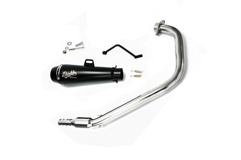 K-SPEED RB0150J Exhaust Dark Thunder For HONDA Rebel 250, 300 YEAR 2017-2021