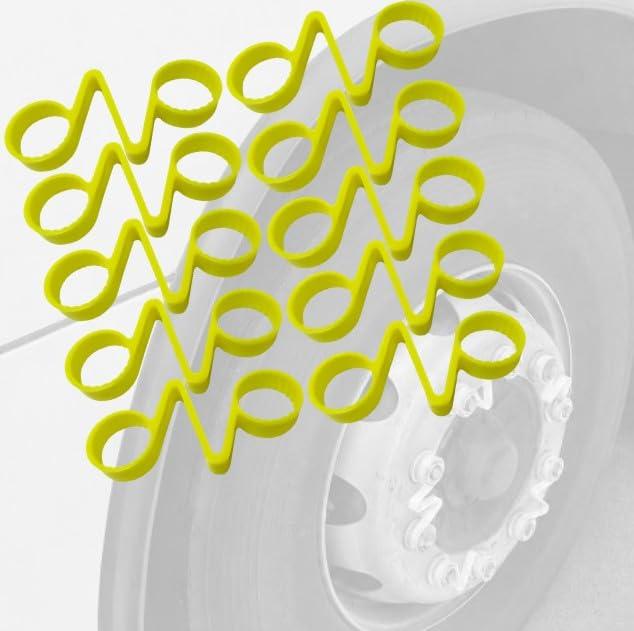 bubulu トラック バス 大型車 ホイールナット 緩み 点検 目視確認 チェックリング 脱輪 脱落 33mm