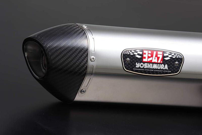 ヨシムラ(YOSHIMURA) スリップオンマフラー R-77S サイクロン カーボンエンド 政府認証 EXPORT SPEC V-STROM250(17) 110-130