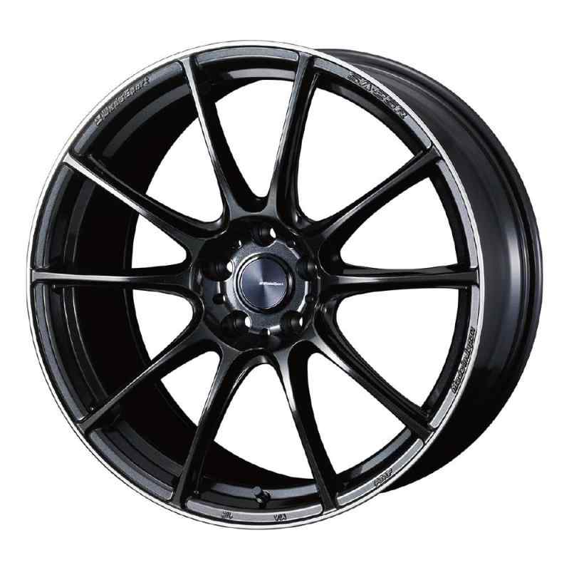 ウェッズ(WEDS) SA25R 20インチ 5H PCD114.3 9.5J +48 METAL BLACK F 【0073832】