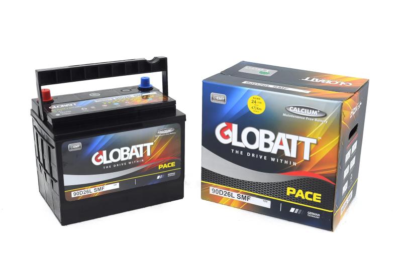 GLOBATT[グロバット]国産車用バッテリー (SMF)90D26L｜HITOTSUNAGI