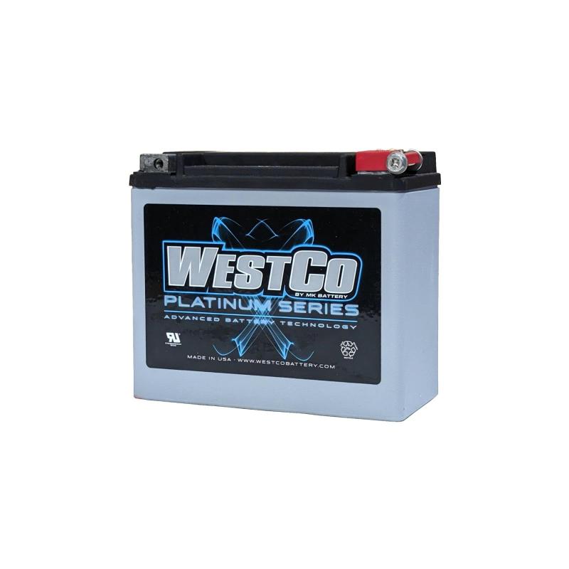 WESTCO(ウエストコ) バッテリー Platinum 12V/18Ah HARLEY ホワイト