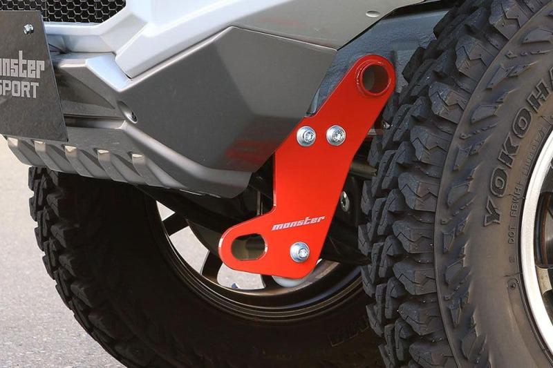 MONSTER SPORT 牽引フック単体 フロント左用 ジムニー[JB64W]/ジムニーシエラ[JB74W]/ジムニーノマド[JC74W] 798515-5500M｜HITOTSUNAGI