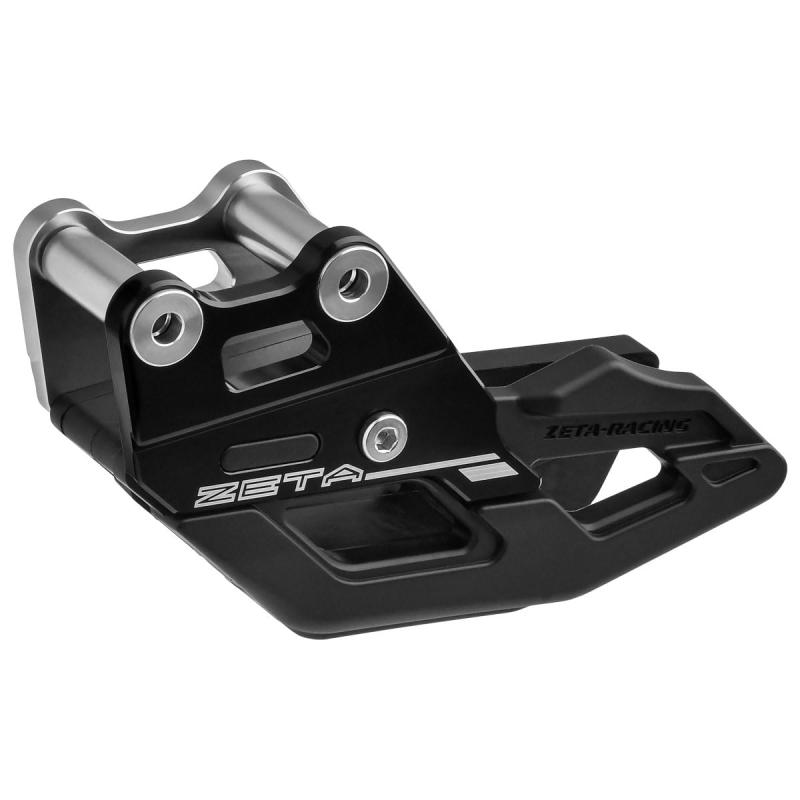 ジータレーシング(ZETA RACING) チェーンガイド ブラック KLX230/S/SM/SHERPA '25-26 チェーン 脱落防止 高強度アルミ合金 林道 ガレ場 エンデューロ ドレスアップ D8461