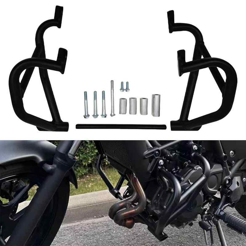 Yoothi 互換品 カワサキ バイク用 エンジンガード エリミネーター/SE(24) 左右キット側専用 パイプエンジンガード