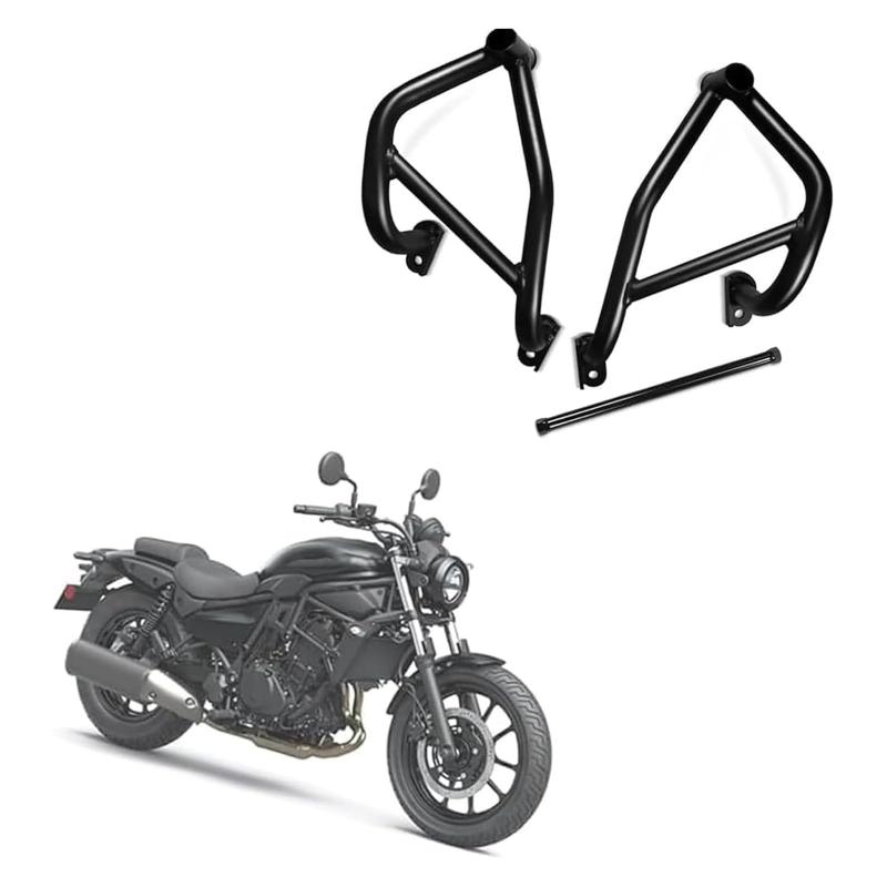For バイク用エンジンガード エリミネーターSE 2025 Eliminator SE E400 E450 E500 Eliminator 400 500 2024-2025 オートバイアクセサリー エンジンシールドエンジン 衝突防止ロッド エンジンバ