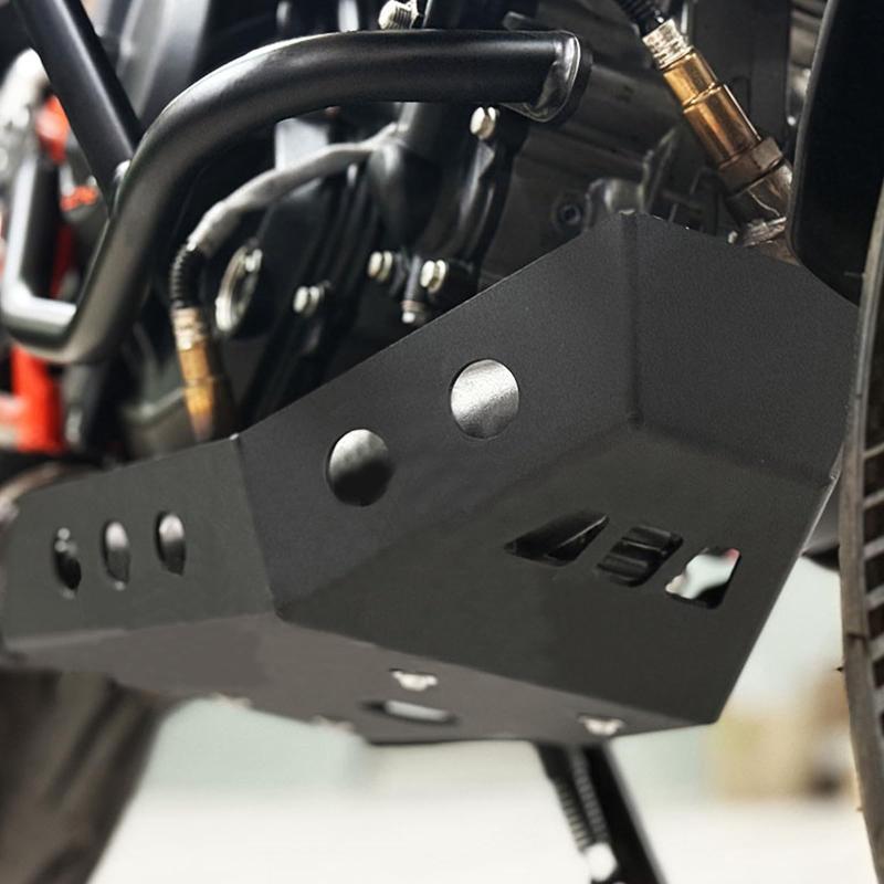 バイク 専用アルミ製 エンジン下部保護カバー 板厚約3mmスキッドプレートに適合する KTM Duke390 Duke250 Duke125専用