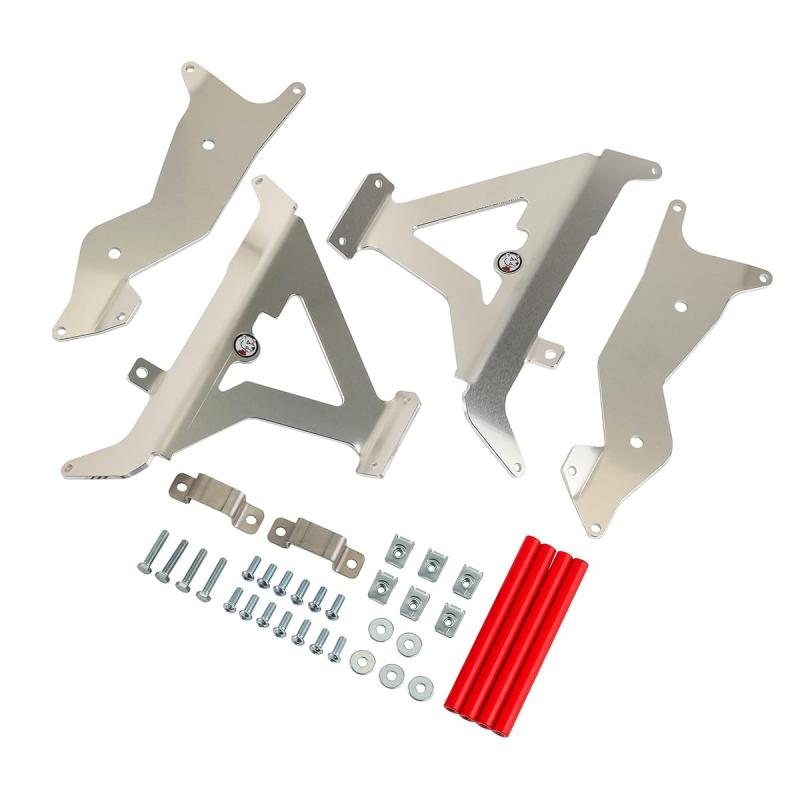 AXP ラジエターガード CRF250R 22-24 CRF450R 21-24 レッド AX1598