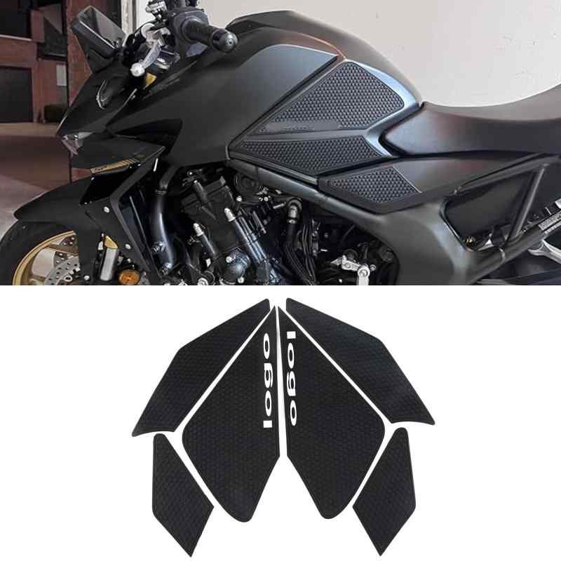FOR CB1000 ホーネット ホーネット 1000 CB1000 Hornet 2025 新型アクセサリー バイク燃料タンクパッド ゴムプロテクター ニーパッド デカール タンクグリップ 燃料タンクステッカー [並行輸入品]