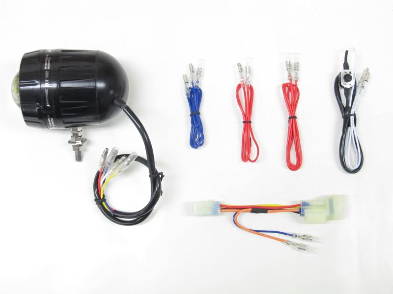 プロテック(PROTEC) フォグライト FLT-H02 LEDフォグライトkit 12v 28w 6000k ADV150 66007 黒