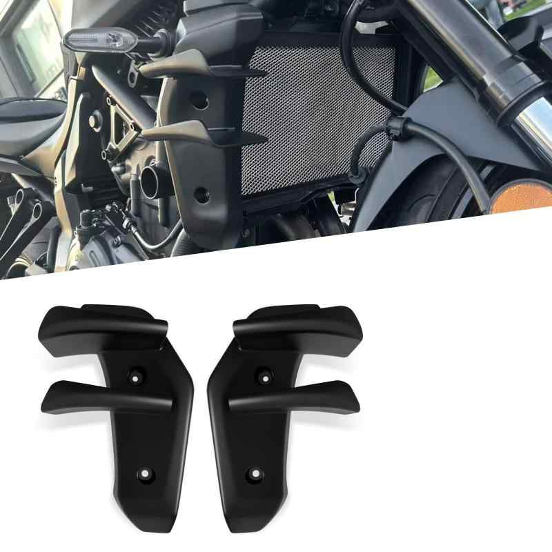 FOR MT-07 2025 mt07 アクセサリースポイラーサイドフェアリングサイドスポイラーエアロダイナミックウィング固定翼 [並行輸入品]