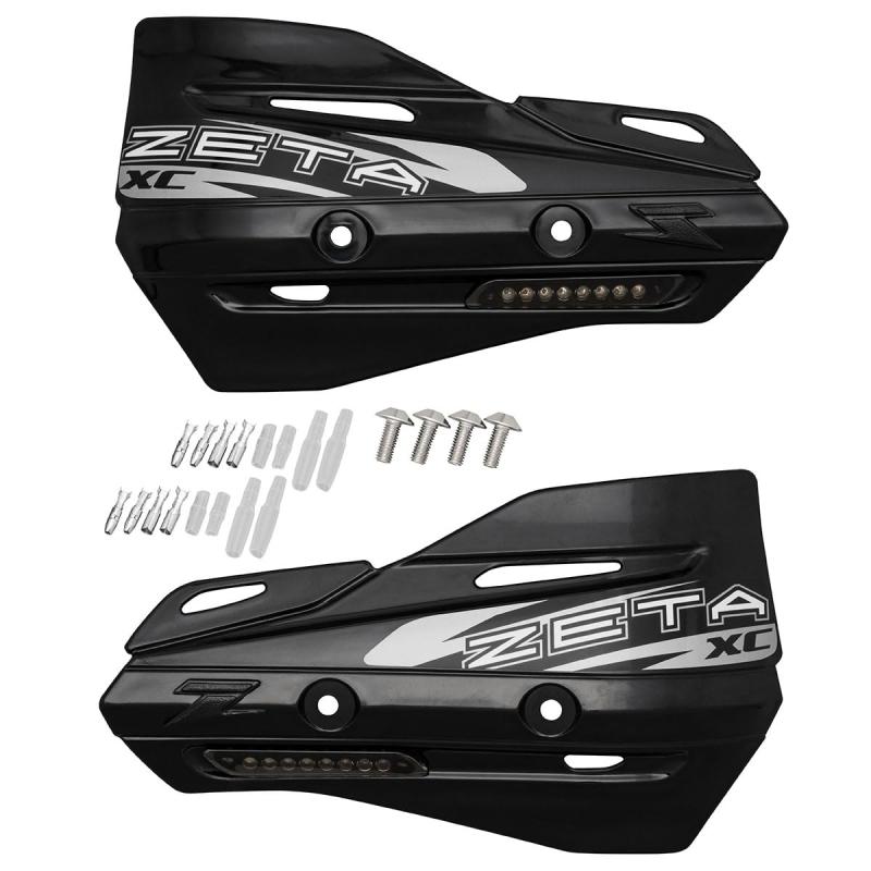 ジータレーシング(ZETA RACING) XCフラッシャープロテクター スモークレンズ