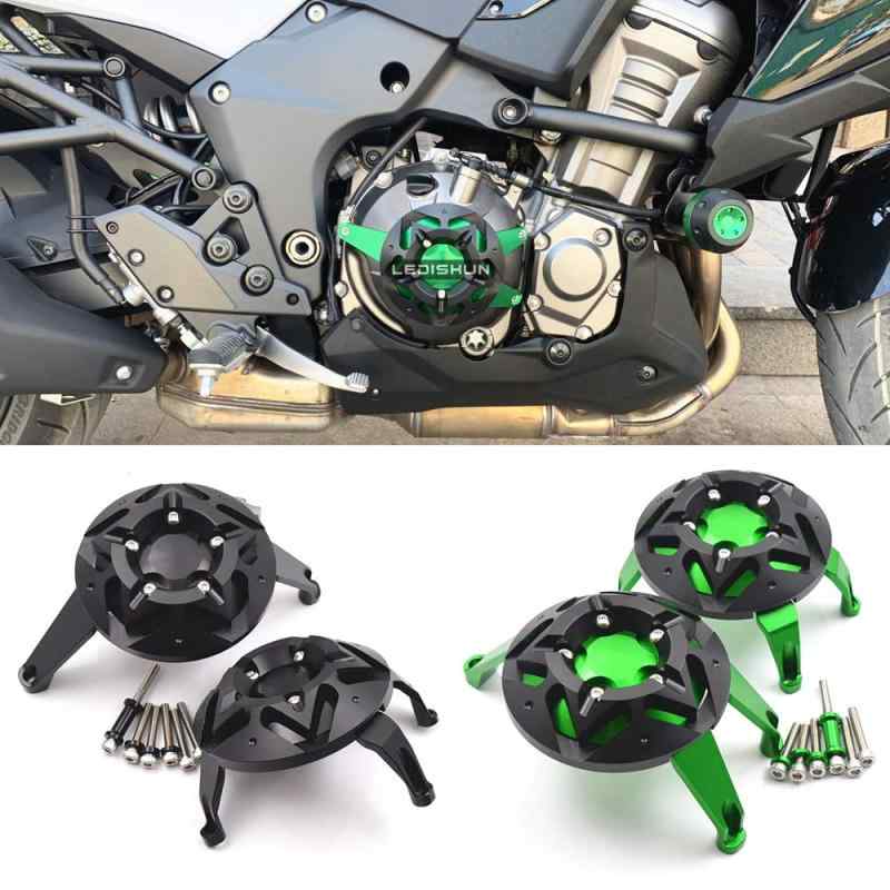 LEDISHUN エンジンカバー エンジンスライダー エンジンガード に適合する カワサキ ヴェルシス1000 2015-2025 Z1000 Z1000SX ニンジャ1000 2010-2025