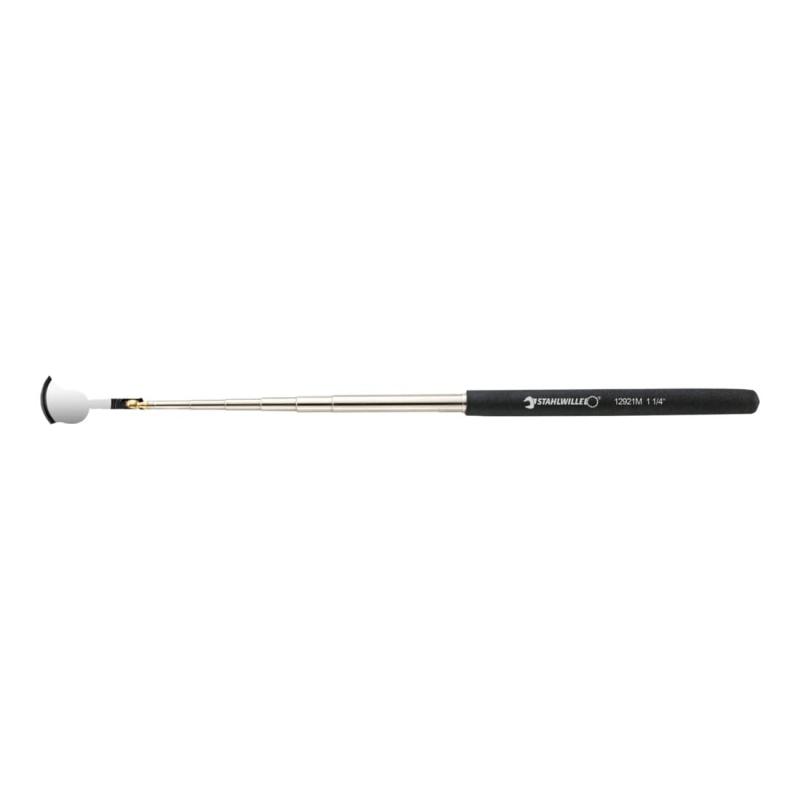 STAHLWILLE スタビレー 伸縮式テレスコピックミラー 伸縮サイズ171-699mm ミラー32mm 12921M-32MM|HITOTSUNAGI