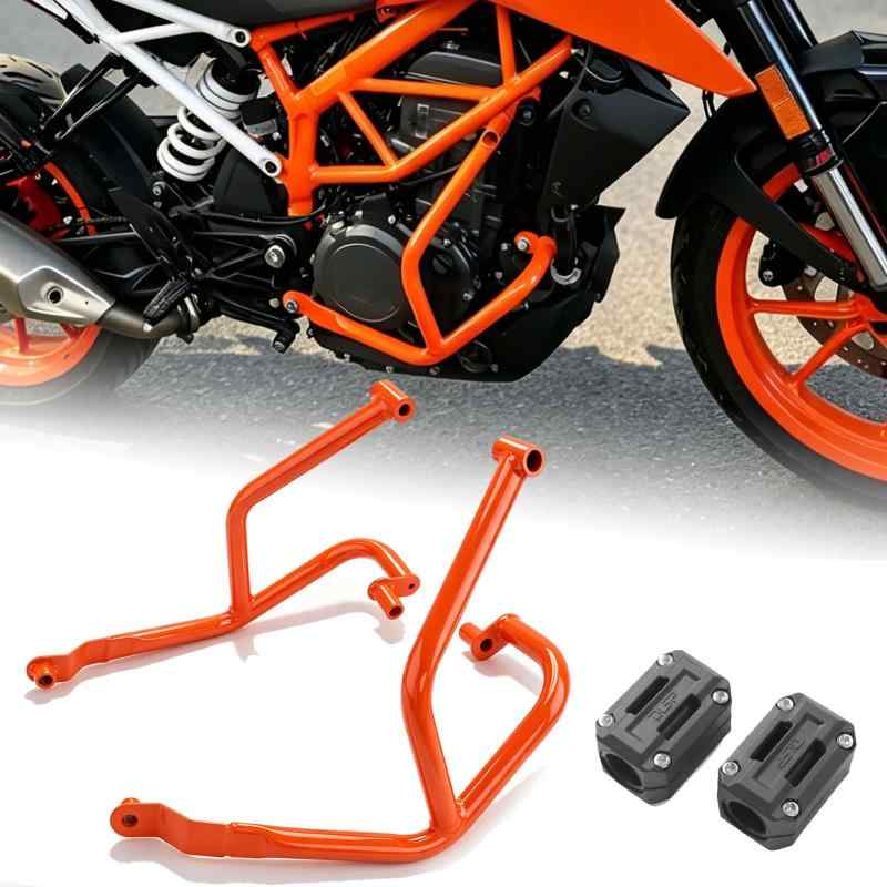 Midimttop オートバイエンジンガードバンパークラッシュバープロテクター 適用車種K&T&M Duke 200(2020-2024) Duke 250 Duke 390 (2017-2023) アクセサリー DUKE390 落下保護