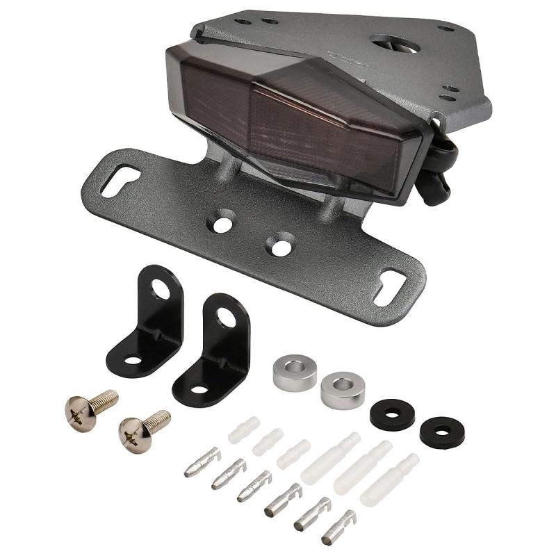 ディーアールシー(DRC) DR-Z400S '00-21 DR-Z400SM '04-21 モトレッド エッジアルミホルダーキット 専用設計 フェンダーレス 軽量化 ナンバー灯付き 8mm穴ウィンカーステー付属