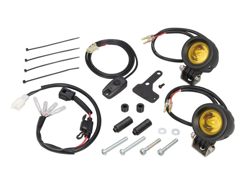 キタコ (KITACO) LEDシャトルビームキット CRF250ラリー(MD44/MD47-1000001～1199999) 2灯 サイドシュラウド取付タイプ