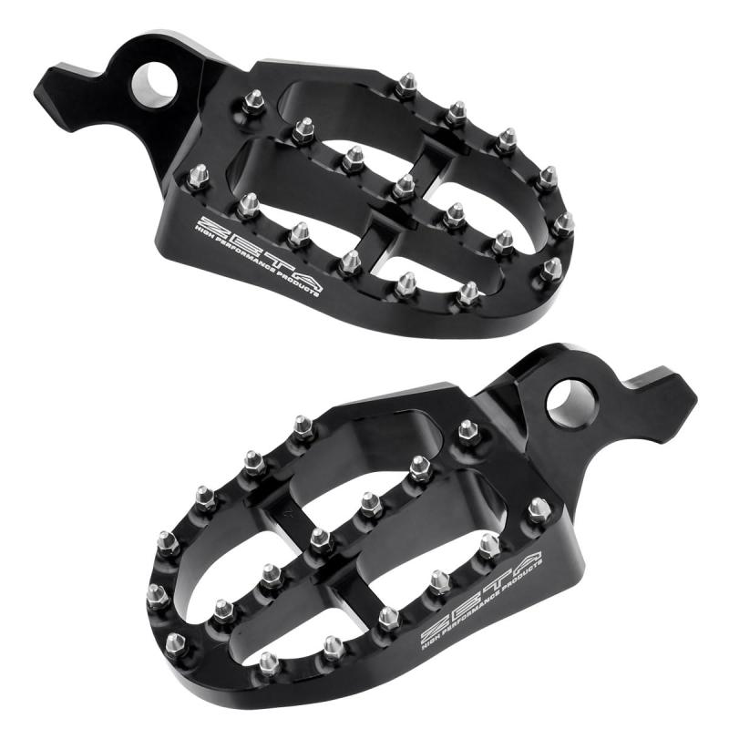 ジータレーシング(ZETA RACING) アルミフットペグ YZ250F '24-25,YZ450F '23-25,YZ450FX '24-25 前後幅57mm 高強度 アルミ製|HITOTSUNAGI