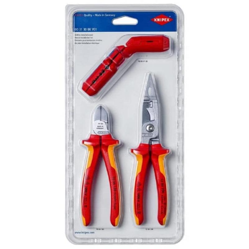 クニペックス KNIPEX 電話線やり方手道具仕掛ける 003130BKV01