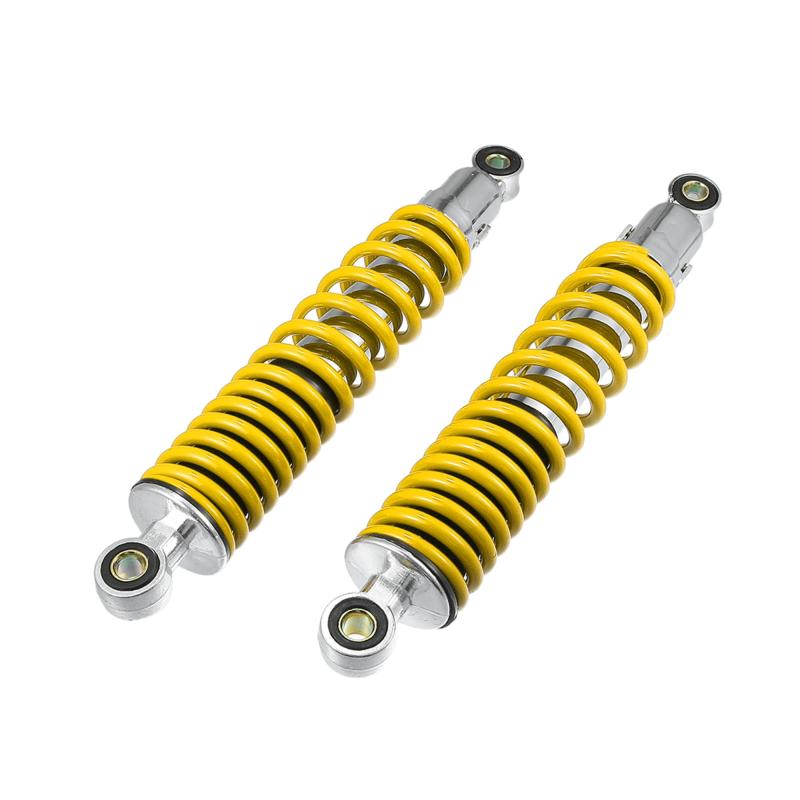 A ABSOPRO リアサスペンション バイク リアショック リアショックアブソーバー スプリング 汎用 メタル製 310mm