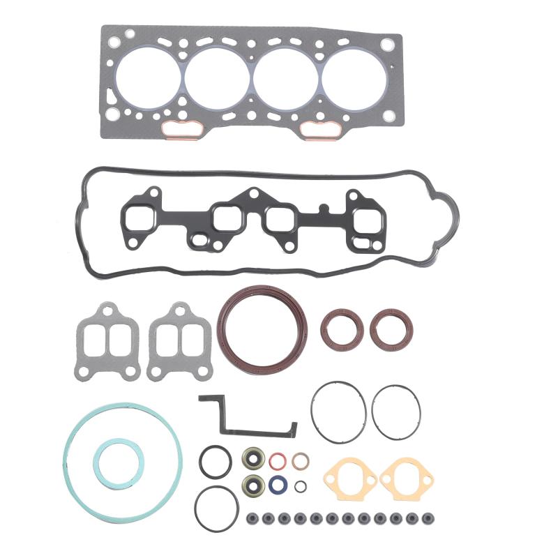 Motoforti トヨタに対応エンジン3E用シリンダーヘッドガスケットキットエンジンバルブガスケットセットラバーNo.0411111075効率シール