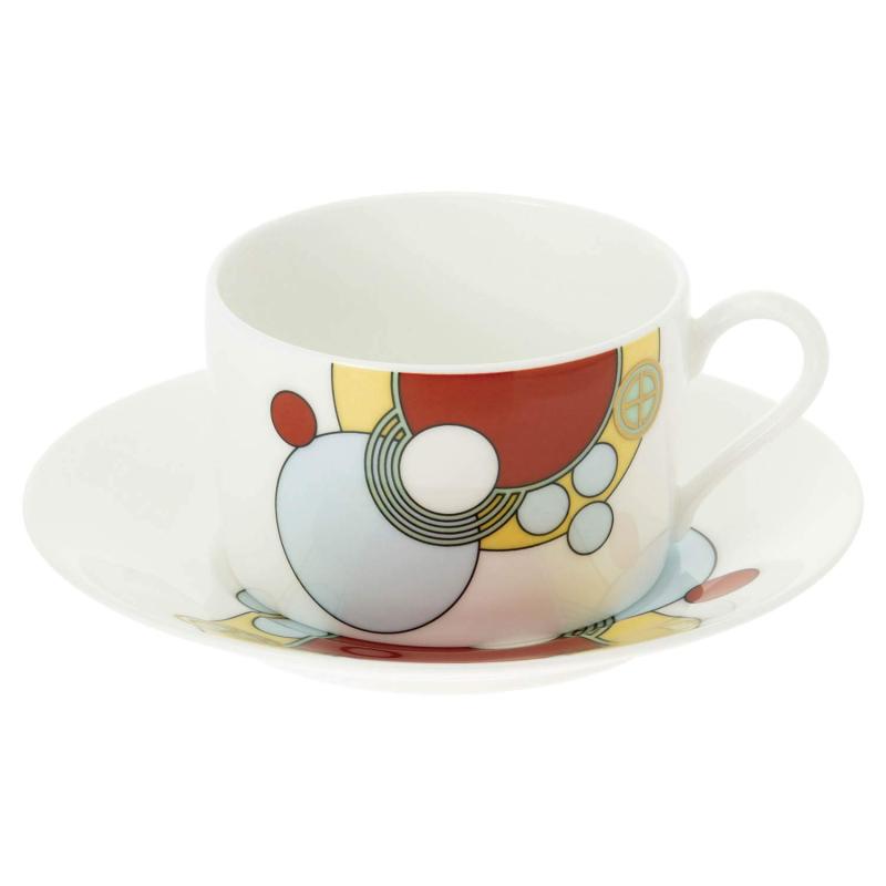 Noritake ボーンチャイナ 簡明直截・ロイド・ライト インペリアルト 優勝杯\u0026amp;平円盤