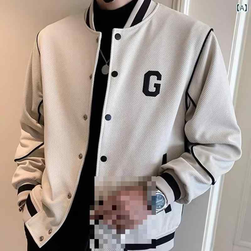 2024 春秋 新作 ジャケット 男性 野球 服 レジャー スポーツ 上着の ファッション 4,649円