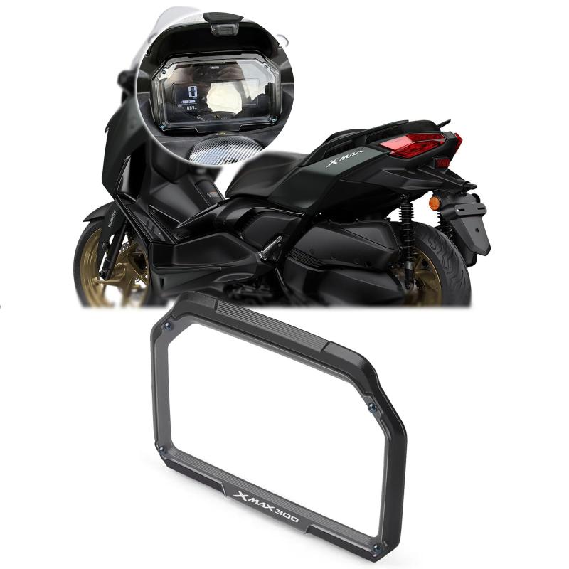 FOR XMAX300 XMAX 300 xmax300 2025- 改造バイク計器盤保護カバー、CNC計器盤保護カバー、スクリーン保護ケース [並行輸入品]
