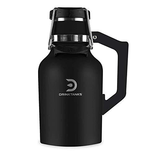 DrinkTanks ドリンクタンクス 真空断熱 グラウラー ビール 炭酸用 水筒 32oz 0.94L 保冷24時間 保温12時間 テイクアウト おうち飲み用 2019年モデル|HITOTSUNAGI
