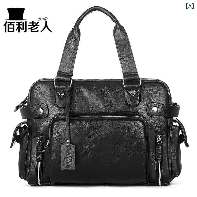 新しい ファッション トレンドメンズメッセンジャーバッグシニアセンス 出張 コンピュータ バッグ 卸売 ショルダーハンドバッグメンズバッグ